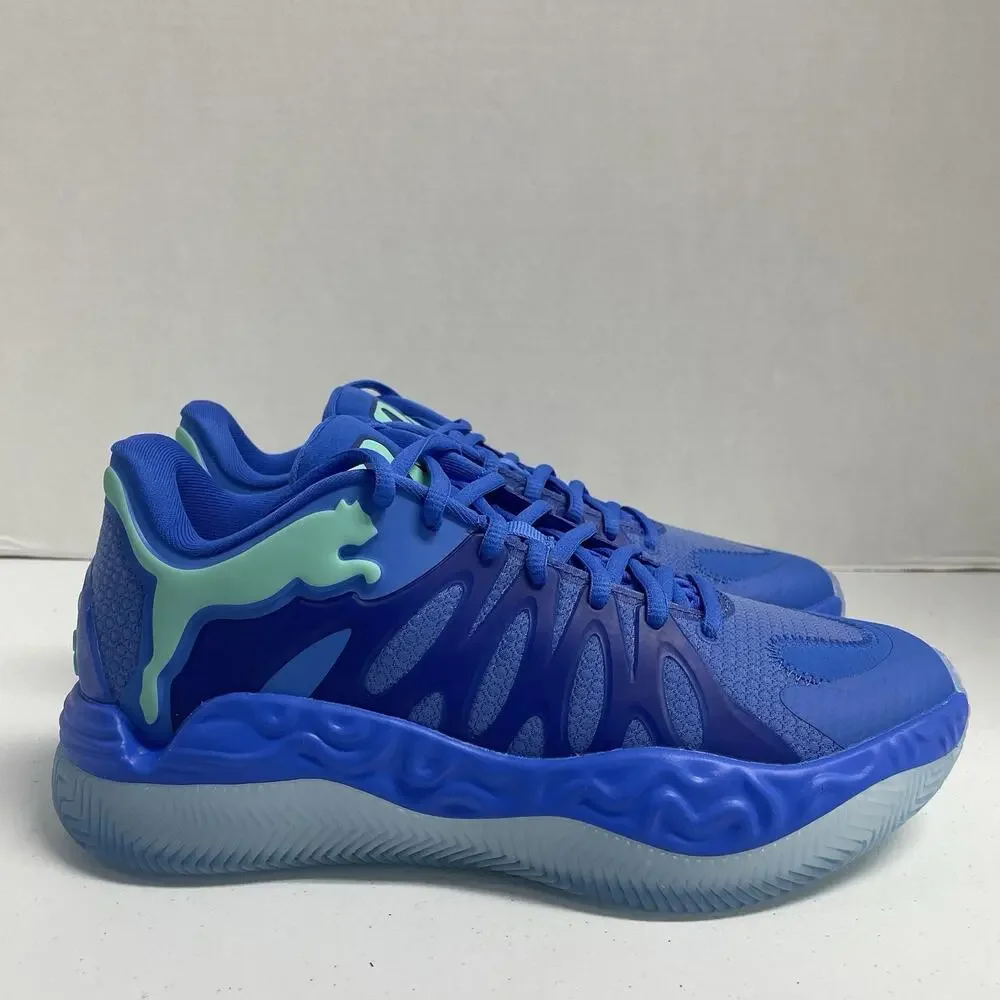 Puma Hali 1 Opal 313450 01 Size 8 Blue Basketball Sneakers Tyrese Haliburton